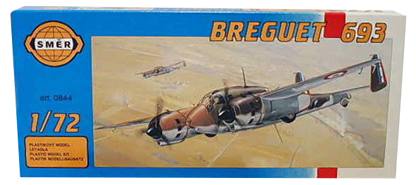 Sm r modely plastov BREGUET 693 1 72