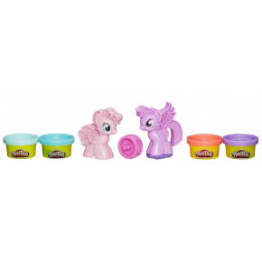 Play-Doh Play Doh Hasbro Play Doh modelína MY LITTLE PONY VYTLAČOVÁTKA VE TVARU PONÍKŮ B0010