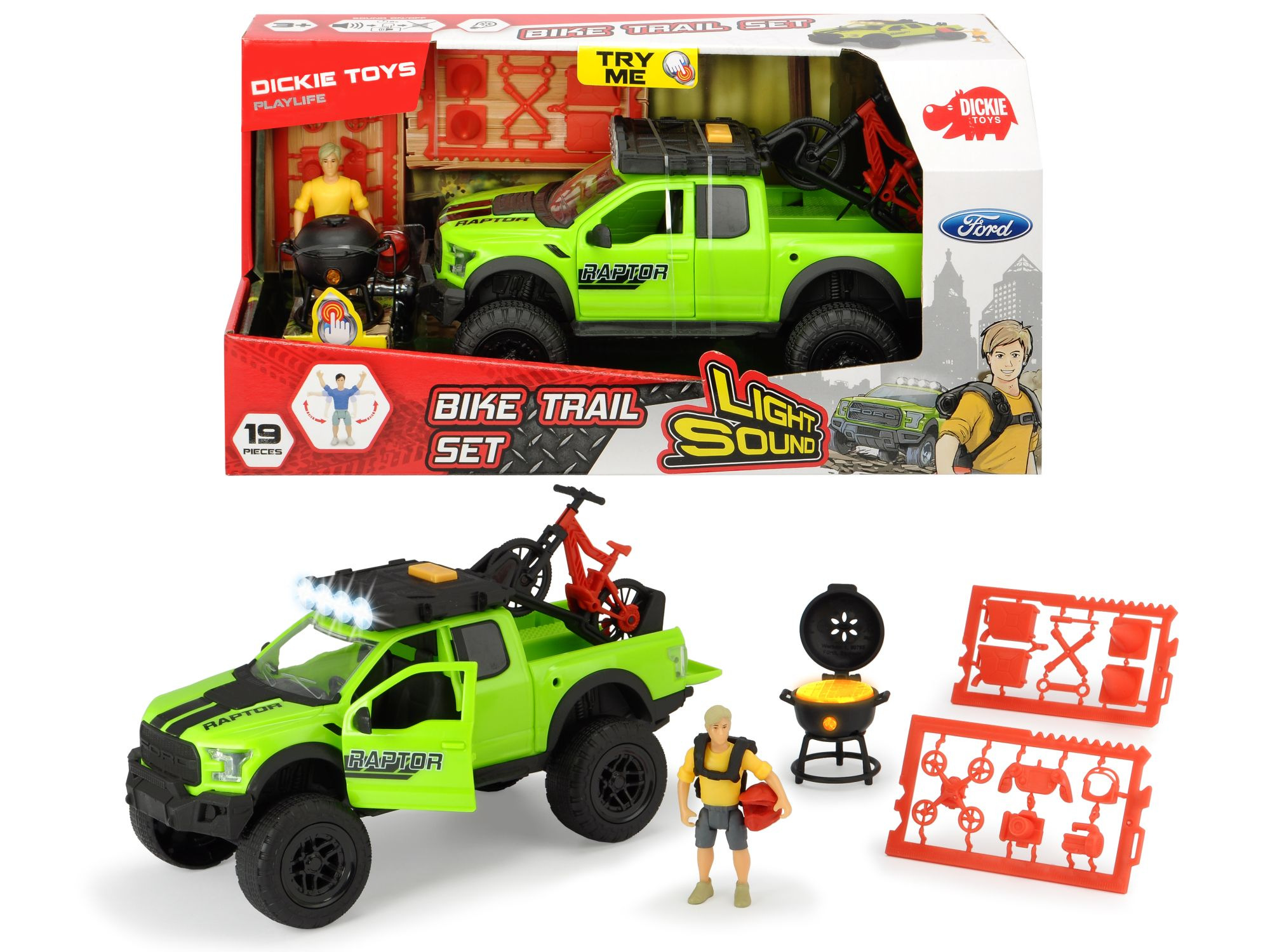 Dickie Playlife Dickie Ford Raptor S Horskym Kolem E Shop S Hrackami Toysshop Cz