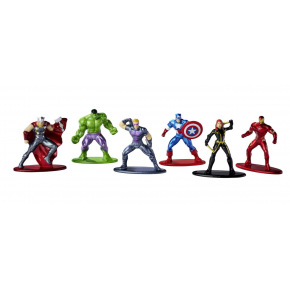 Jada Marvel Avengers figurky 1,65", sada 6 ks