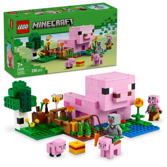 LEGO Minecraft® 21268 Domeček Prasátka