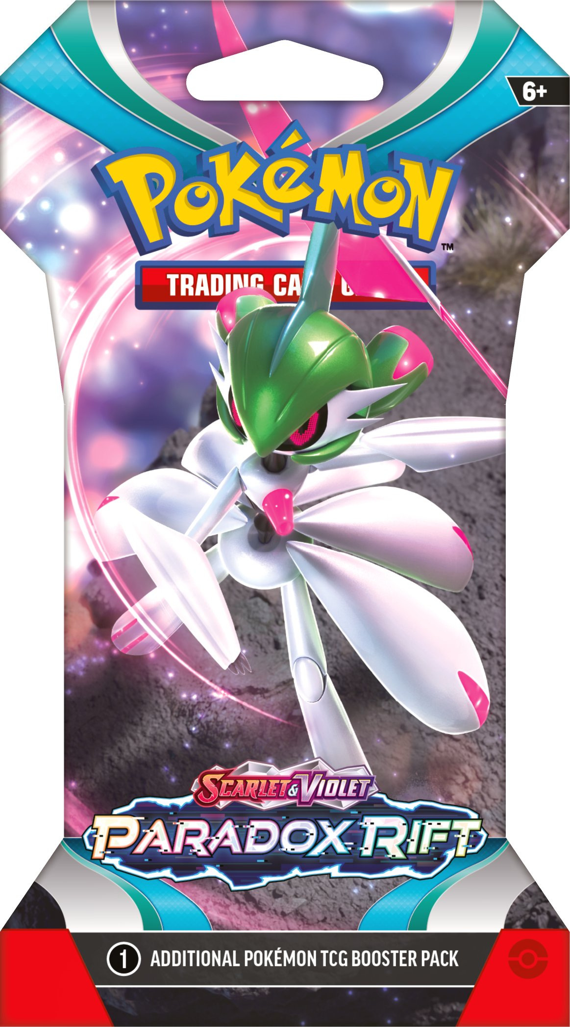 Pokémon Company Pokémon TCG: SV04 Paradox Rift - 1 Blister Booster