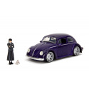 Jada Wednesday auto 1972 VW Beetle 1:24 a figurka Wednesday