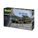 Revell Plastic Modelkit military 03311 - SLT 50-3 "Elefant" + Leopard 2A4 (1:72)