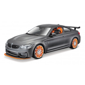 Maisto - BMW M4 GTS, matné kovovo šedé, assembly line, 1:24