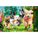 Trefl Puzzle Premium Plus - Čajový čas: Prichádzajú problémy! 1000 dielikov 68,3x48cm v krabici 40x27x6cm