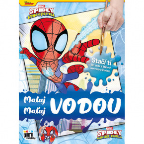 Jiri Models Omalovánka Maluj vodou SPIDEY