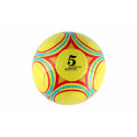 Teddies Lopta futbalová šitá kožená 22cm 3 farby