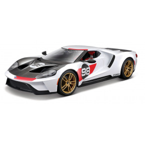 Maisto - 2021 Ford GT Heritage, bílá, 1:18