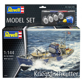 Revell ModelSet loď 65242 - KFK (Kriegsfischkutter) (1:144)