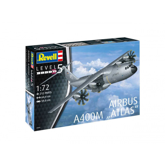 Revell Plastic ModelKit letadlo 03929 - Airbus A400M ATLAS (1:72)