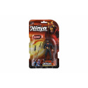 Figurka ninja plast 10cm s doplňky mix druhů na kartě 15,5x25,5x4cm