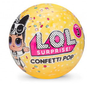 MGA L.O.L. Surprise Confetti Pop Asst in Sidekick Wave 1