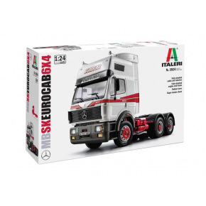 Italeri Model Kit truck 3924 - MERCEDES-BENZ SK EUROCAB 6x4 (1:24)
