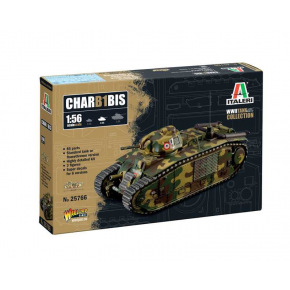 Italeri Model Kit czołg 25766 - Char B1 Bis (1:56)