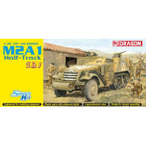 Dragon Model Kit military 6329 - M2 HALF-TRACK (2 IN 1) (SMART KIT) (1:35)