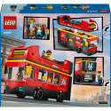 LEGO City 60407 Červený dvoupodlažní vyhlídkový autobus