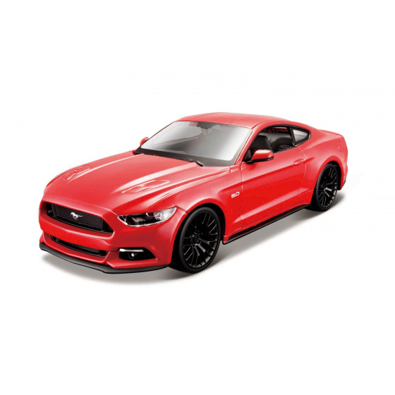 Maisto - 2015 Ford Mustang GT, červený, assembly line, 1:24