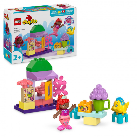 LEGO Duplo 10420 Ariel a Šupinka – stánek s kávou