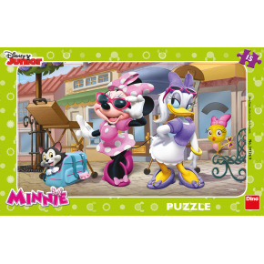Dino dětské puzzle Disney Minnie na Monmartu 15D