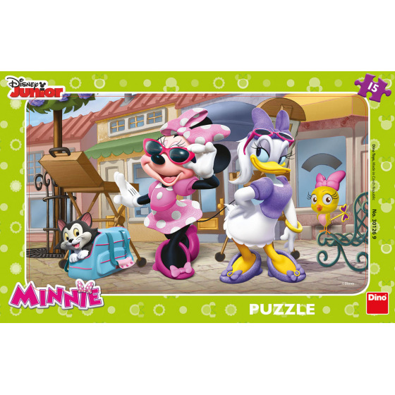 Dino dziecięce puzzle Disney Minnie na Montmartrze 15D