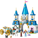 LEGO Disney 43275 Popelčin zámek a kočár s koňmi