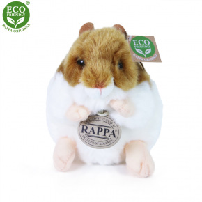 Rappa Plyšový křeček 13 cm ECO-FRIENDLY