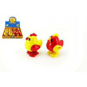 Teddies Kuřátko na klíček plast 9cm asst 2 barvy