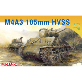 Dragon Model Kit tank 7313 - M4A3 105mm HVSS (1:72)