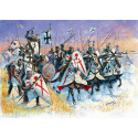 Zvezda Wargames (AoB) figurky 8016 - Livonian Knights XIII-XIV A. D. (1:72)