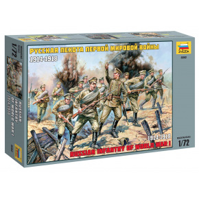 Zvezda Wargames (WWII) figurky 8082 - Russian Infantry (1:72)