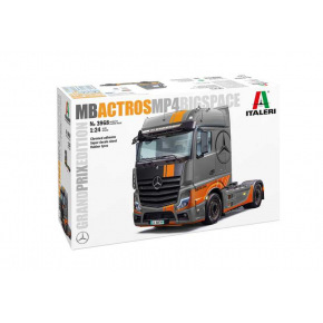 Italeri Model Kit truck 3968 - Mercedes-Benz Actros MP4 Space Grand Prix Edition (1:24)