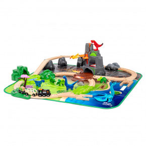 Brio Dinosauří deluxe vlaková sada