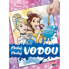 Jiri Models Omalovánka Maluj vodou Princezny