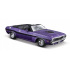 Maisto - 1970 Dodge Challenger R/T Convertible, metal fialový, 1:24