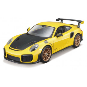 Maisto - Porsche 911 GT2 RS, žlté, assembly line, 1:24