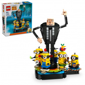 LEGO Já padouch 4 75582 Gru a mimoni z kostek