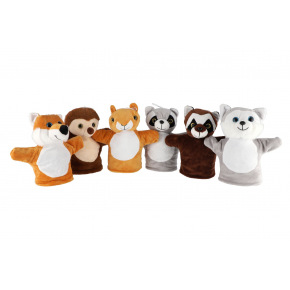 Teddies Maňásek zvířátko lesní plyš 24cm mix druhů 0+