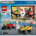 LEGO City 60458 Závodní balíček: Rozvoz pizzy vs. hasičské auto