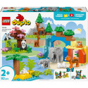 LEGO Duplo 10446 Rodinky divokých zvířat 3 v 1