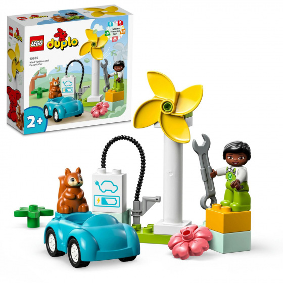 LEGO Duplo 10985 Veterná turbína a elektrické auto