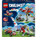 LEGO DREAMZzz™ 71497 Cooperův tygří robot a Zerův hot rod