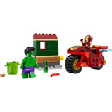 LEGO Marvel 76287 Iron Man s motorkou a Hulk