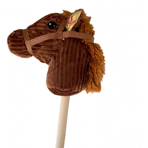 Mac Toys PLEJO Hobby Horse se zvukem - tmavý