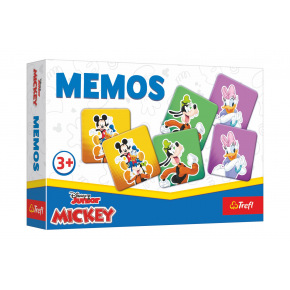 Trefl Pexeso papírové Mickey Mouse společenská hra 30 kusů v krabici 21x14x4cm