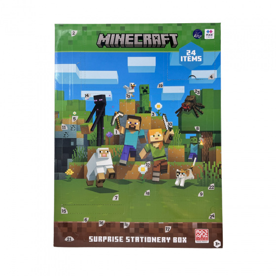 PIXIE CREW MINECRAFT Krabice překvapení