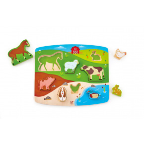 Hape Puzzle - Zemědělská zvířátka