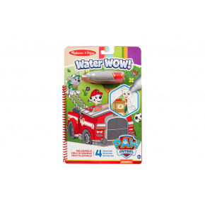 Kouzelné malování vodou Tlapková patrola/Paw Patrol omalovánky/blok 19x28cm + štětec, 4 listy