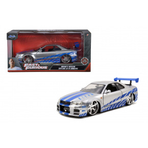 Jada Rychle a zběsile auto 2002 Nissan Skyline 1:24