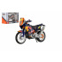 Motorka Bburago KTM 450 Rally (Dakar Rally) kov/plast 12cm v krabičke 17x11x7cm